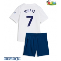 Manchester City Iliman Ndiaye #7 Tredjedraktsett Barn 2026-27 Kortermet (+ Korte bukser)